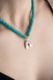 Heliophilia Silver Collar KL-0865 Multicolor con Colgantes Arco Iris y Piedra